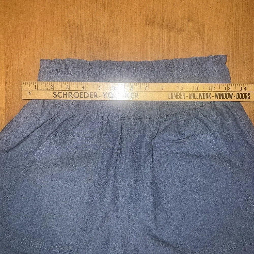 NEW Women's Glam Shorts Size Small, Denim Blue Color, High‎ Waisted